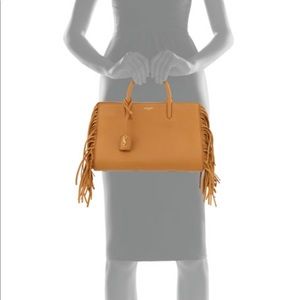 Saint Laurent rive gauche fringe bag